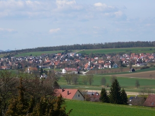 Blick auf Ederheim
