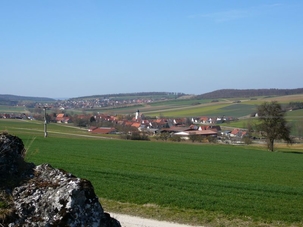 Blick auf Hürnheim